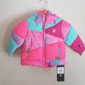 Kids Spyder Bitsy Duffy Puff Jacket